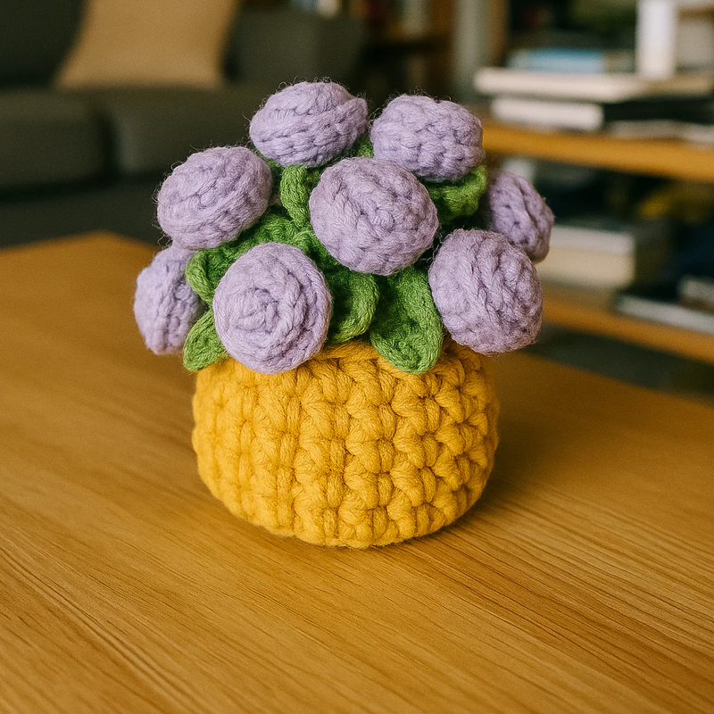 Flower Coaster Crochet by Alex